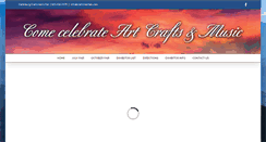 Desktop Screenshot of craftsmenfair.com